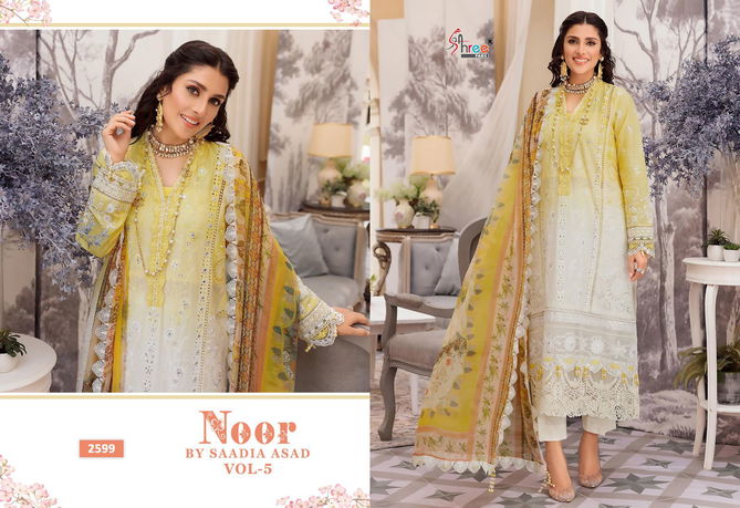 Noor By Saadia Asad Vol 5 By Shree Pakistani Salwar Suits Catalog